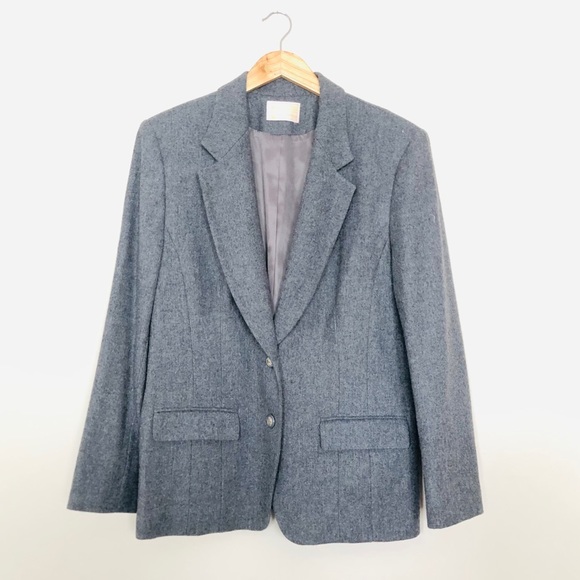 Pendleton Jackets & Blazers - Pendleton | Grey Wool Blazer Sz 14